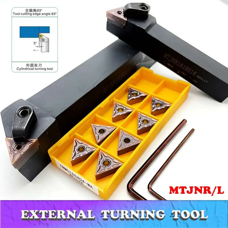 MTJNR2020K16 MTJNR1616H16 MTJNR2525M16 High quality Lathe External Turning Tool Holder for TNMG160404 MA VP15TF Inserts MTJNR