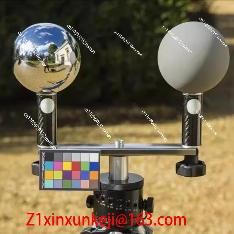 VFX HDRI Reflective 60-250mm Visual Effects Film Production Ball 18 Degree Grey Film Collection Shooting Ball