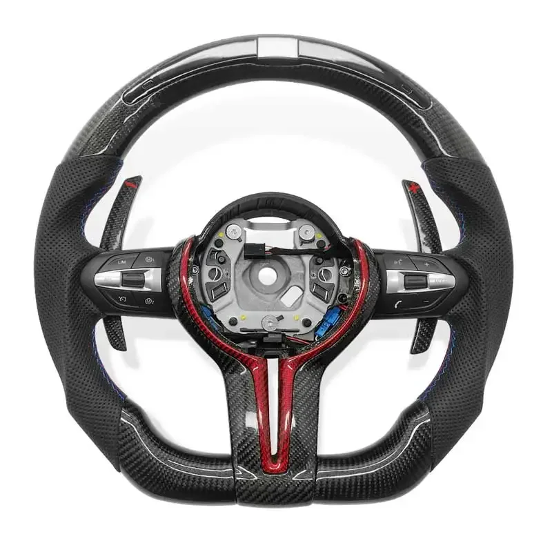 

M Steering wheel for BMW F10 F30 F01 F06 F07 F11 F12 F13 F14 F15 F16 F22 F80 F82 F83 F85 F86 F87 X3M X4M X5M X6M M2 M3 M4 M5 M6