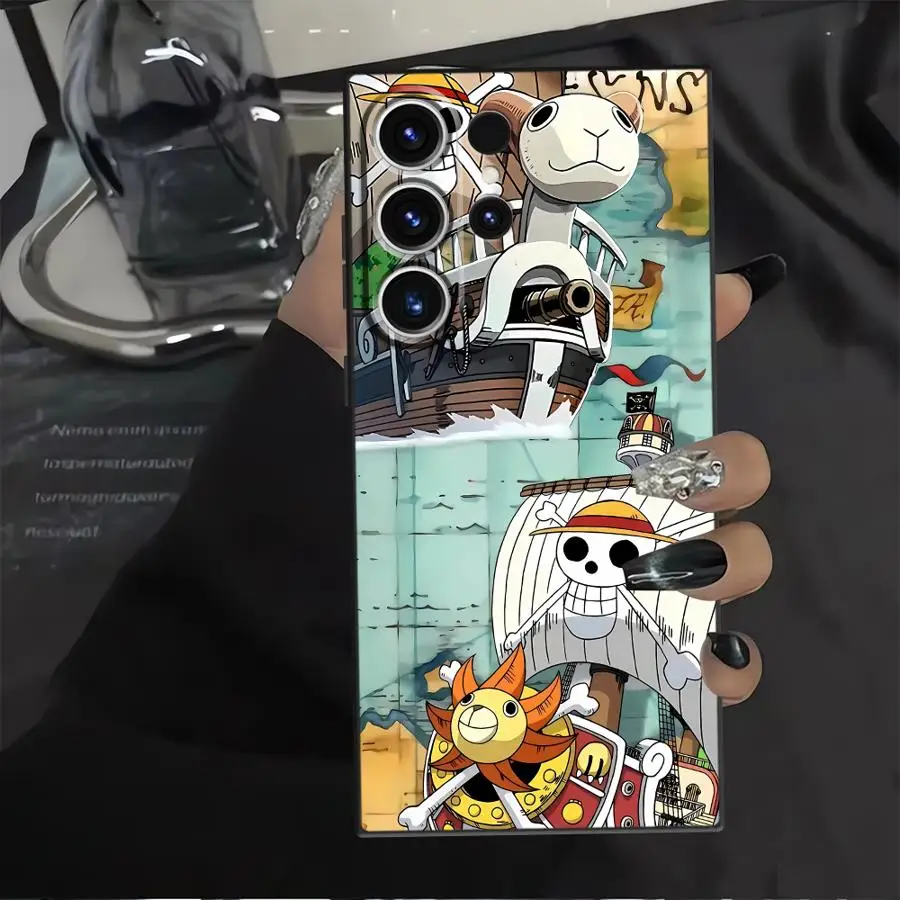 Casing Handphone Soft Back untuk Samsung Galaxy S24 Plus S25+ S9 S20 S21 S24+ S23 FE S22 S25 Ultra Karakter Anime Keren