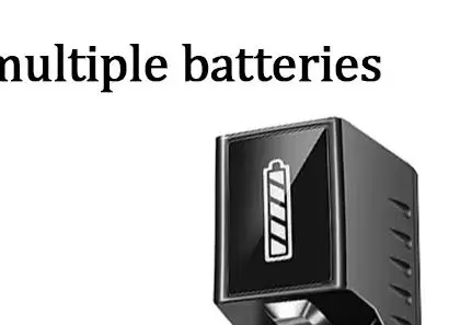 1/5/10Pcs USB Single Charger For 14650 16340 16650  3.7V Rechargeable Lithium Battery Smart Charger USB Fast Charge LED Display