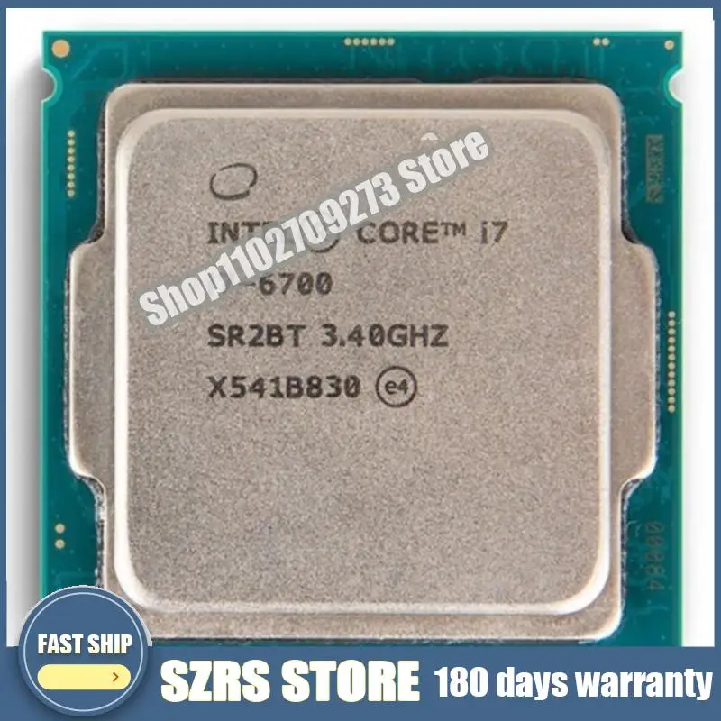 

Процессор Int @ l Core i7 6700 3,4 ГГц d'occasion, composant PC, LGA 1151, 65 Вт