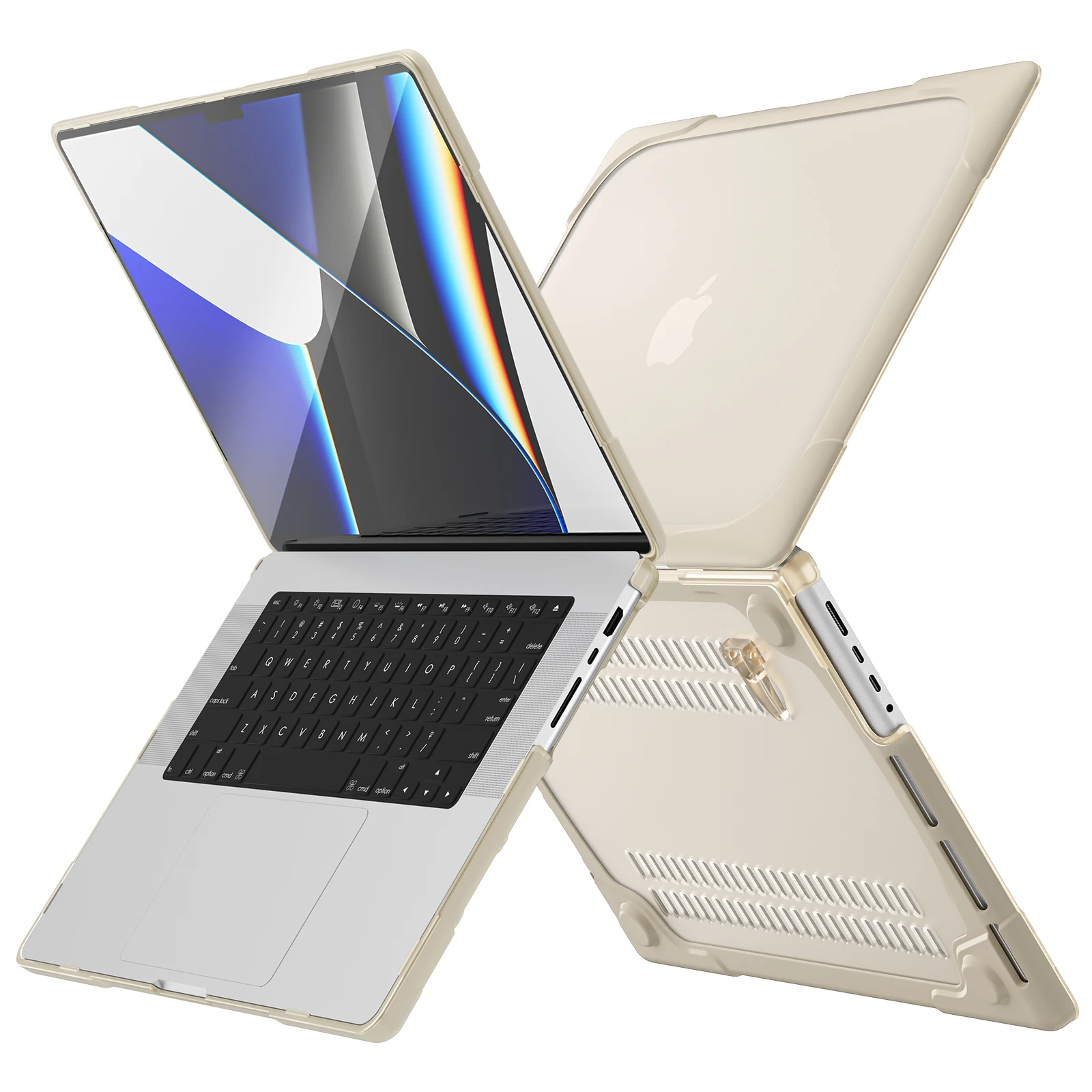 Bracket Stand Laptop Case for MacBook Pro 16 2026 2024 2023 2021 A3428 A3429 M5Pro Max A3403 M4 A2991 M3 A2780 M2 A2485 M1 Cover
