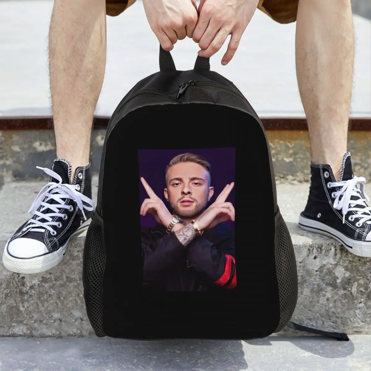 

Рюкзак Egor Kreed, вместительный, для детей, школьный, на плечо, для мужчин и женщин