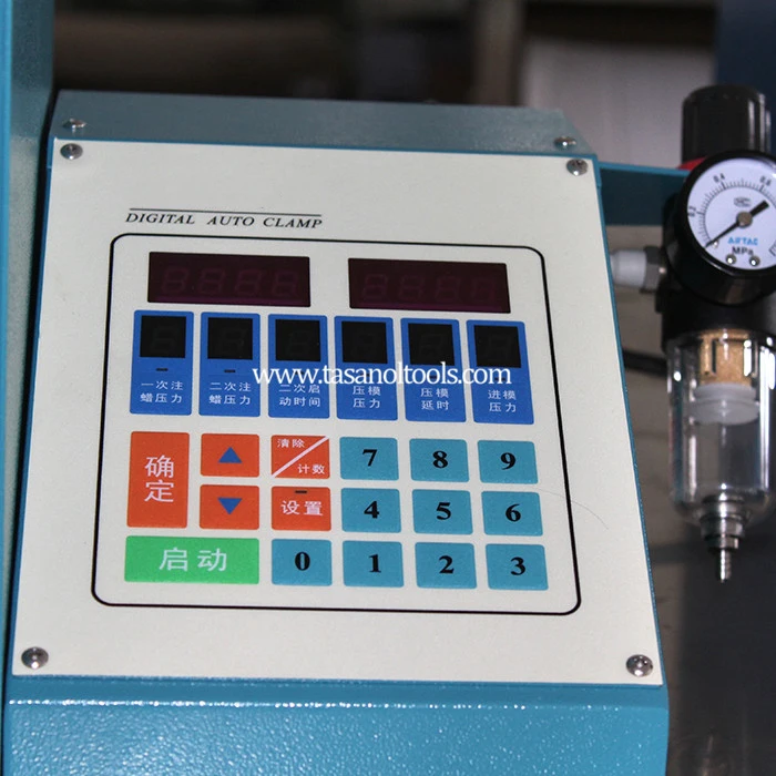 Digital Vacuum Wax Injector Easy Operation For Jewelry Casting Making Wax Tree Wax Machine