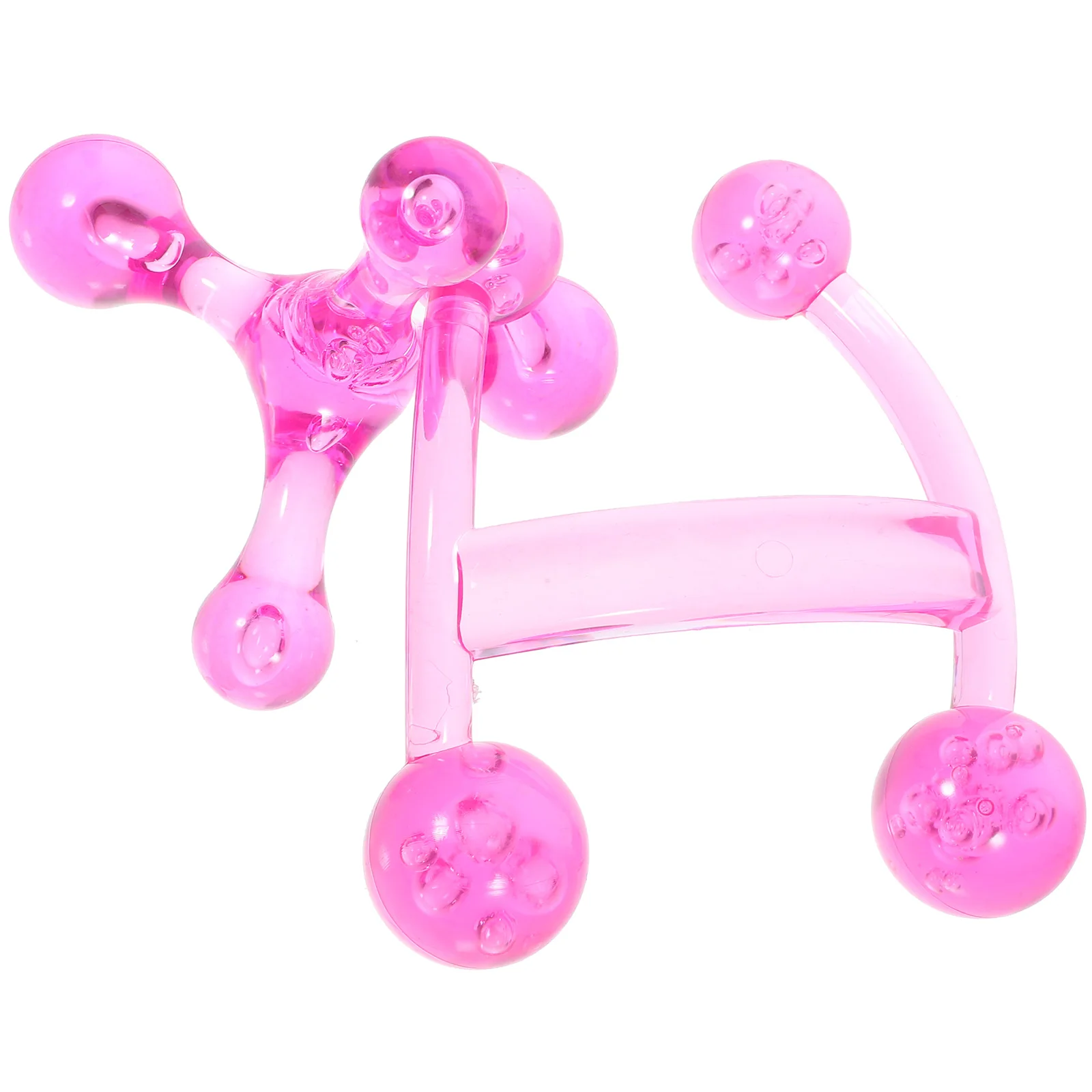 

2pcs Handheld Massager For Back Neck Shoulder Body Acupuncture Point Relaxing Portable Small Plastic Manual Massage Tool