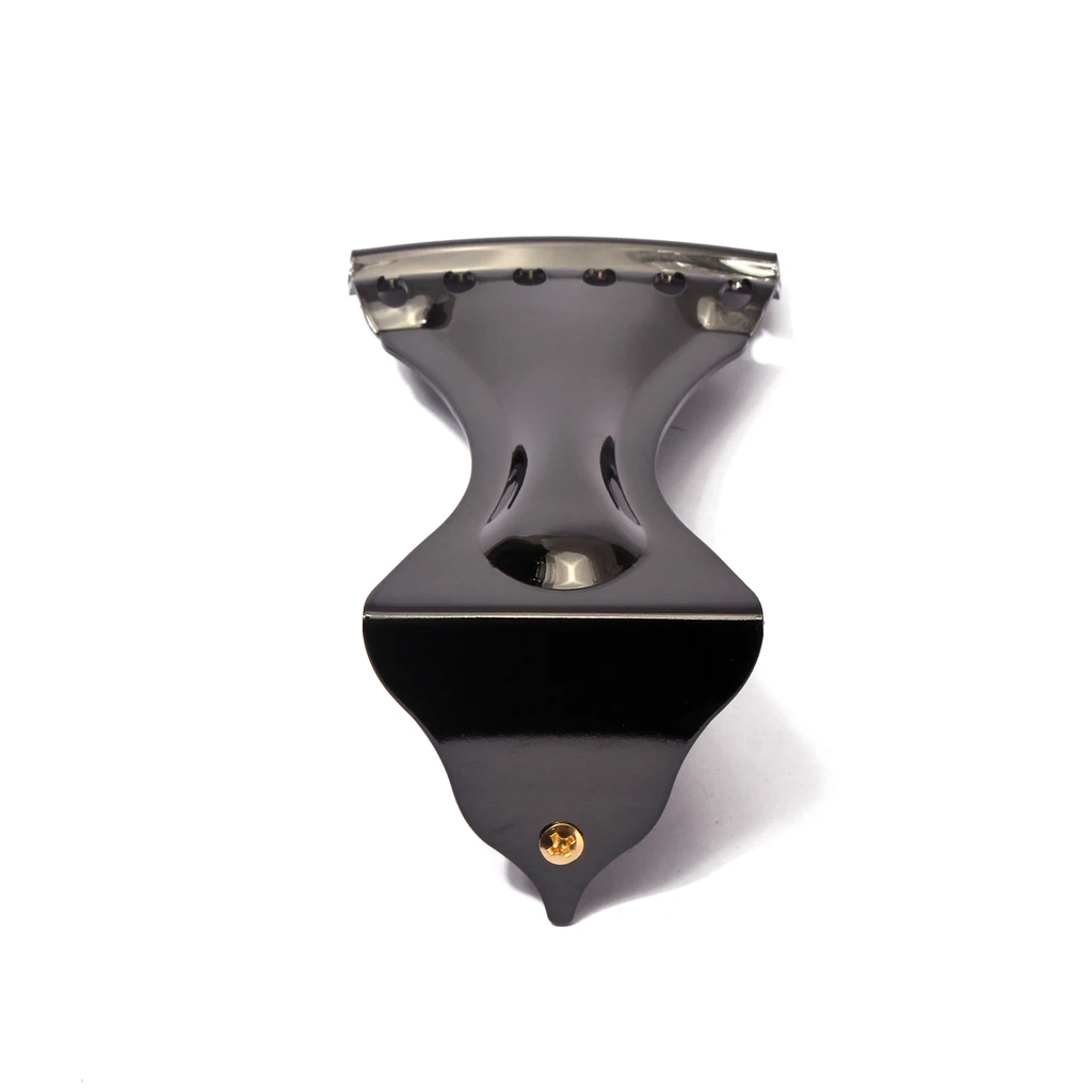 Steel Guitar Tailpiece Dobro Parts Black Mounting Plate for Specifications for Guitar Beautiful Acoustic Units