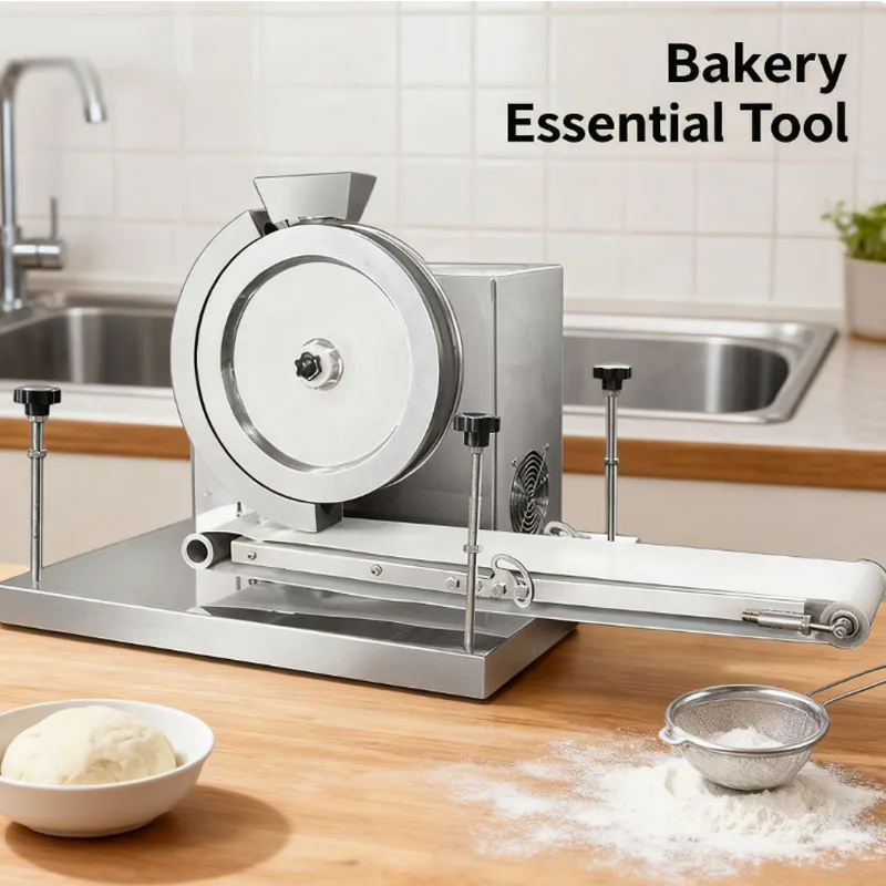110V 220V 빵 반죽 볼 성형기 스테인리스 스틸 전기 피자 반죽 롤링 디바이더 기계 판매