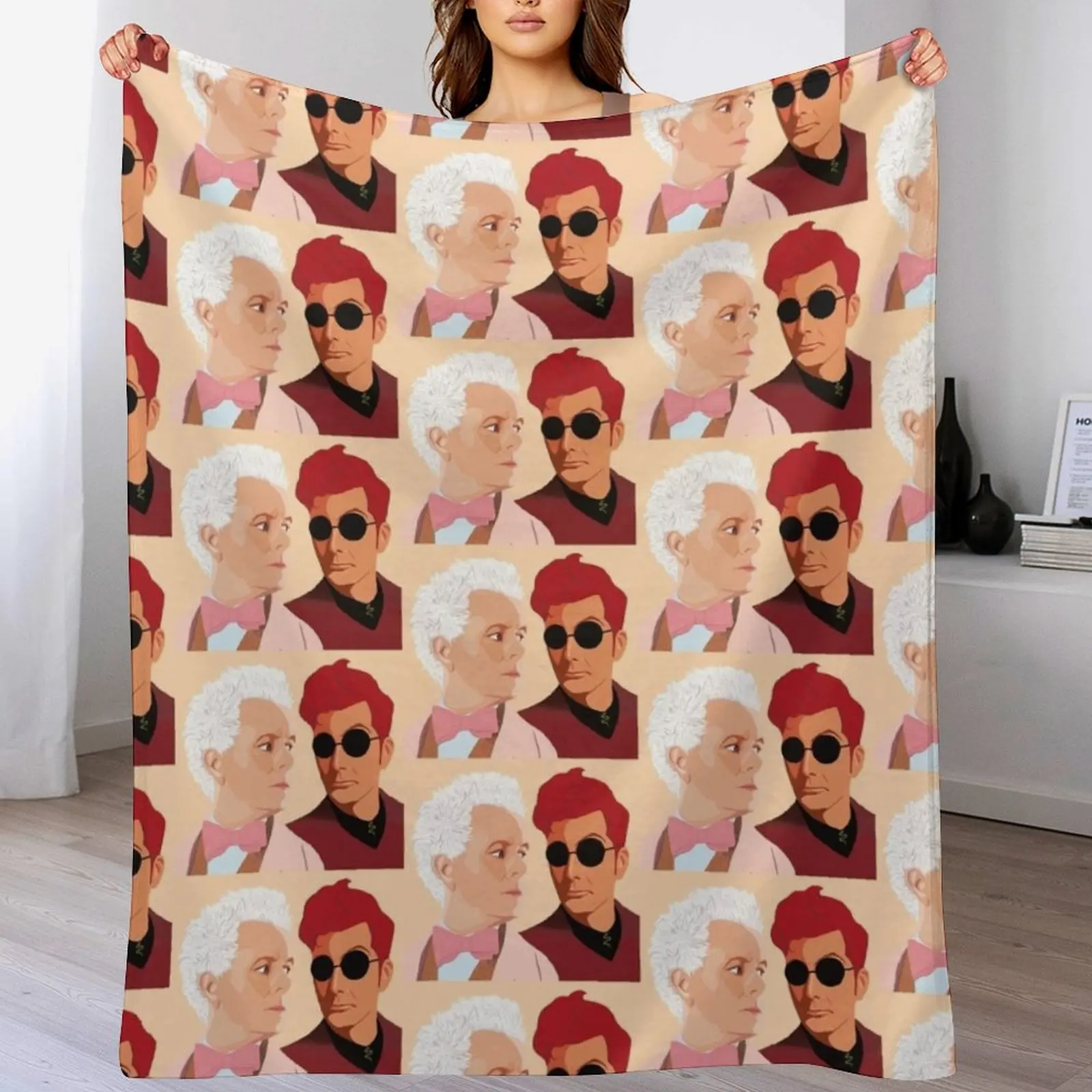 

Soul Mates Throw Blanket Stain Resistant Cozy Warm Blanket