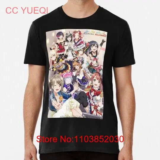 Новинка от бренда nijiguan, история назад в токимоки, Love Live S-5XL, сделанная в США футболка