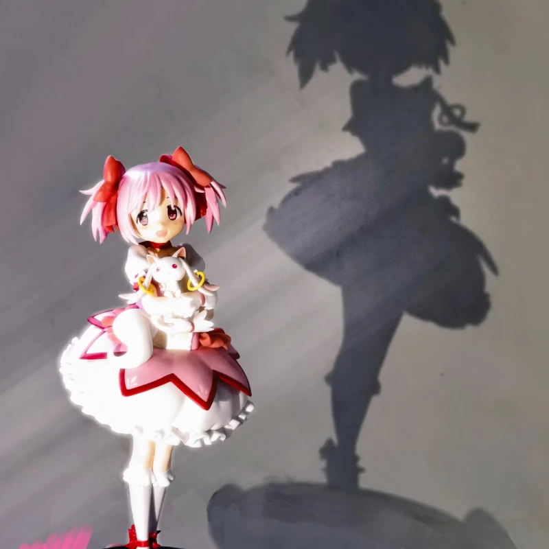 Puella Magi Madoka Magica Actionfigur Kaname Madoka PVC-Statue Modell für Schreibtischdekoration Weihnachtsgeschenk – Detail 4
