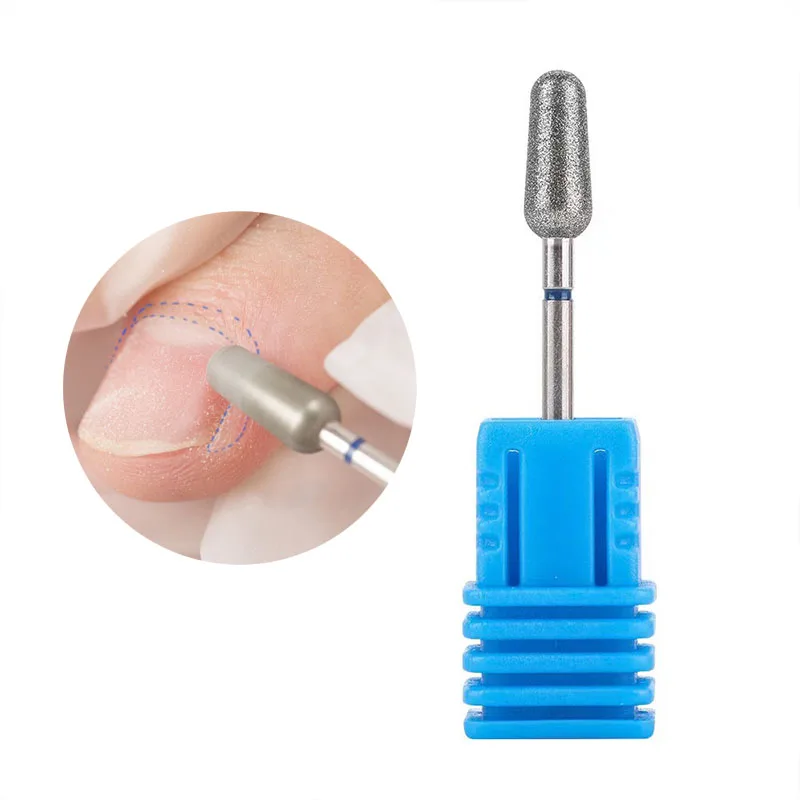 1 Pc Manicure Nail Bits Cuticle Remover for Electric Drill Diamond Milling Cutter Nail Cuticle Cutter Machine Clean Tools