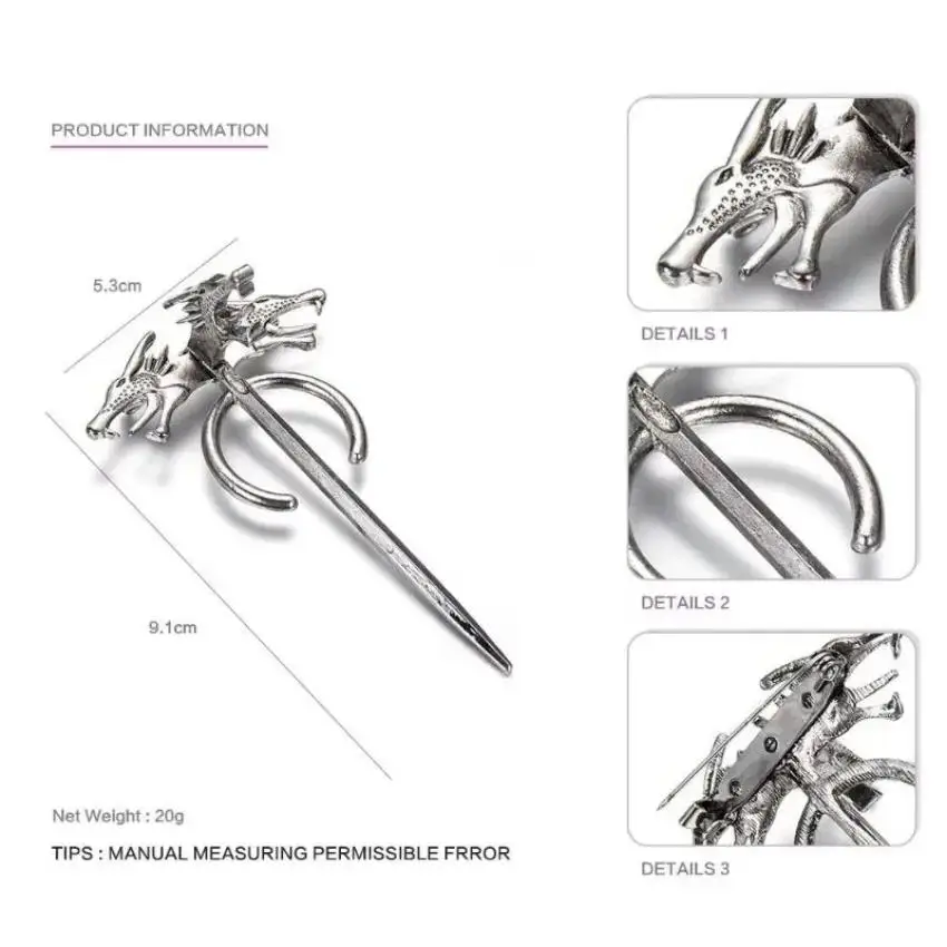 1 قطعة بروش مجوهرات الأزياء الحلي الرجال بروش النساء الإناث مجوهرات الأزياء والاكسسوارات #5