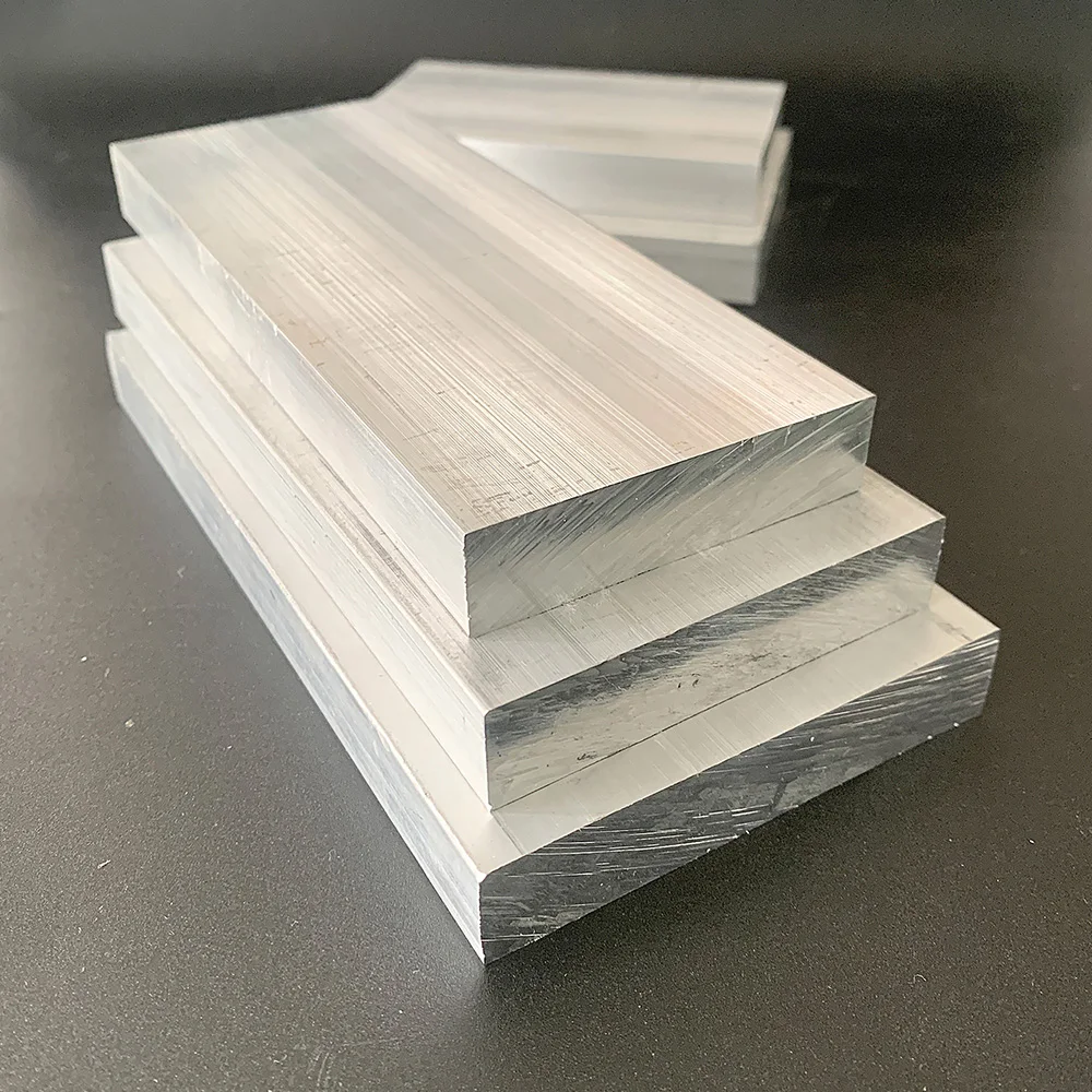6061 Aluminum Alloy Sheet - 15mm Thickness Customizable Width (65-95mm) And Length (100-300mm) for Industrial Use