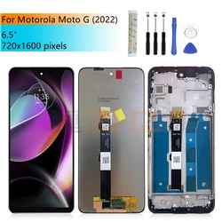 For Motorola Moto G 5G 2022 LCD Display Touch Screen Digitizer Assembly With Frame For Moto G 5g 2022 Display Replacement Parts