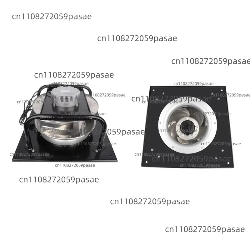 450mm Aluminum Alloy Backward-Curved Centrifugal Fan for Commercial Use, with Plug-in Mounting Bracket