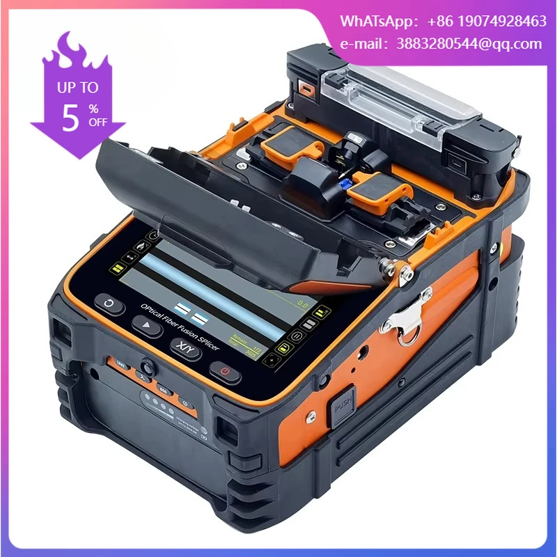 

Rechargeable Portable Welding Machine Handheld Fiber Optic Splicing Machine SignalfireAi-9 Fiber Optical Fusion Splicer