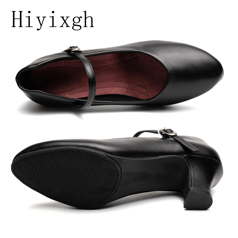 Women Shoes Modern Dance Latin Shoes For Ladies Tango/Ballroom Dancing Shoes Soft Salsa Practice Shoe Closed 5.5cm Heels