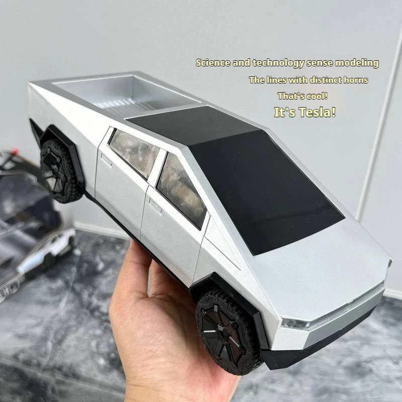 Rc Simulation Pickup Toy Cyberpickup Children'S Simulation Remote Control Car Electric Racing Off-Road Vehicle Car Model Toy Boy