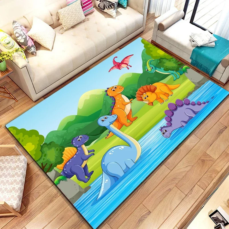 Cartoon Animals Baby Creeping Mat Rugs for Kid play mats children Room Decor Area Floor Mat Anti-skid Carpet for Bedroom Gifts