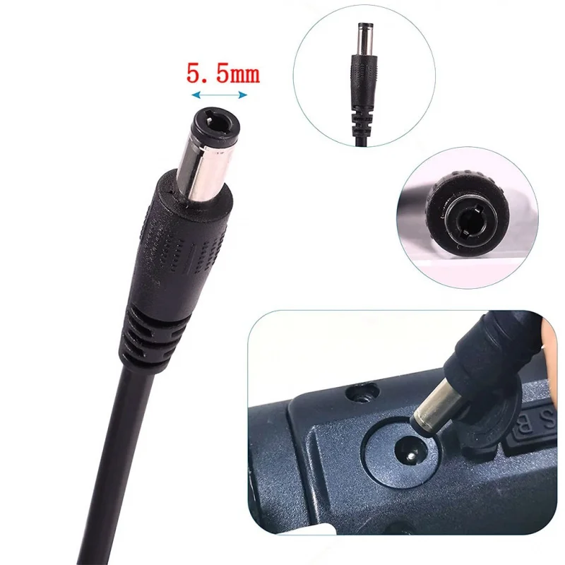 12.6V 10A 5A Li-ion Battery Charger Power Adapter for 11.1V 12V 12.6V 3String Rechargeable Lithium Pack DC 2.1mm X 5.5