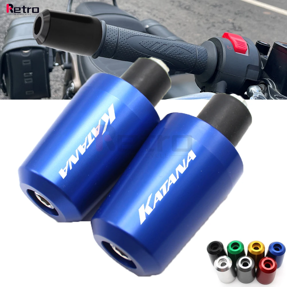 

Для Suzuki 600/750/GSX1100F KATANA мотоцикл 7/8 "22 мм ручки руля крышка ручки концы заглушки крышка GSX1100 GSX 1100 F 1100F