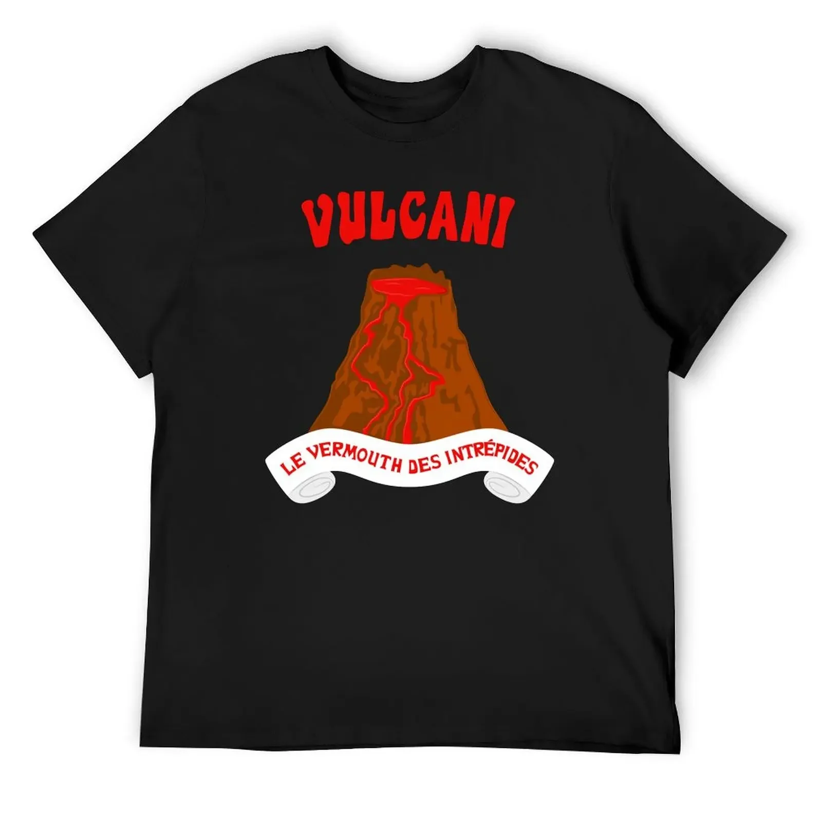 Vulcani - Le vermouth des intrepides T-Shirt aesthetic clothes designer shirts T-shirt men