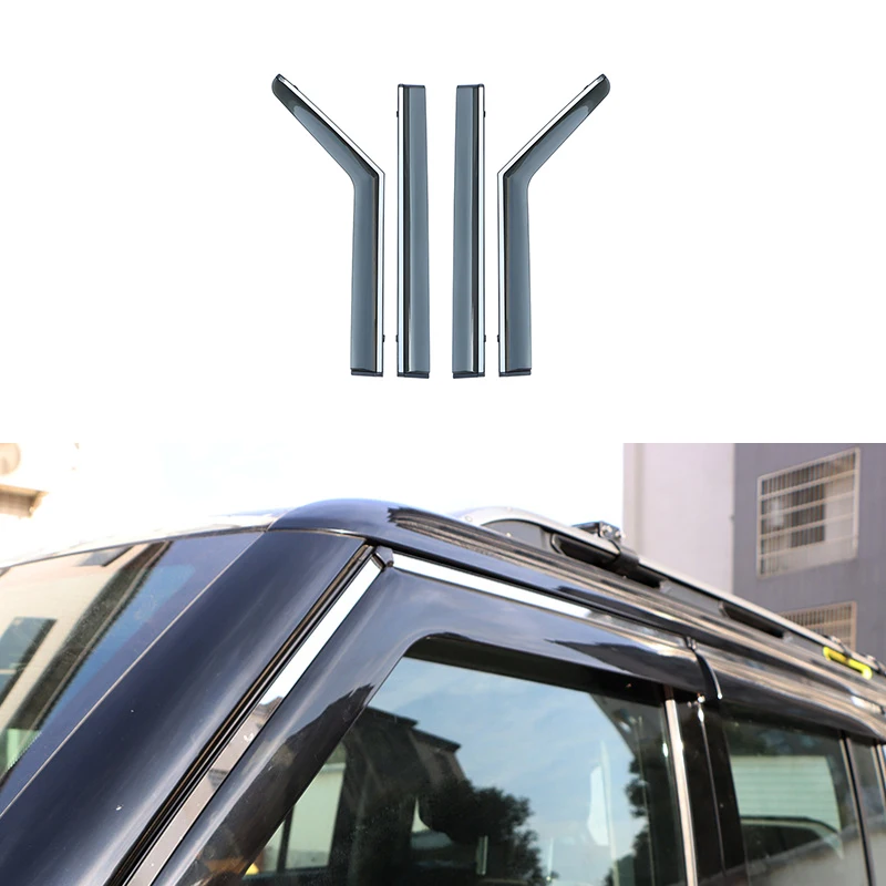Window Visor Automotive Products Exterior Accessories Sun Rain Shield for Leopard 5 Accessories