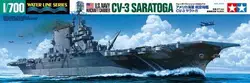 Tamiya 31713 1/700 Model Kit WWII U.S Navy Aircraft Carrier USS Saratoga CV-3