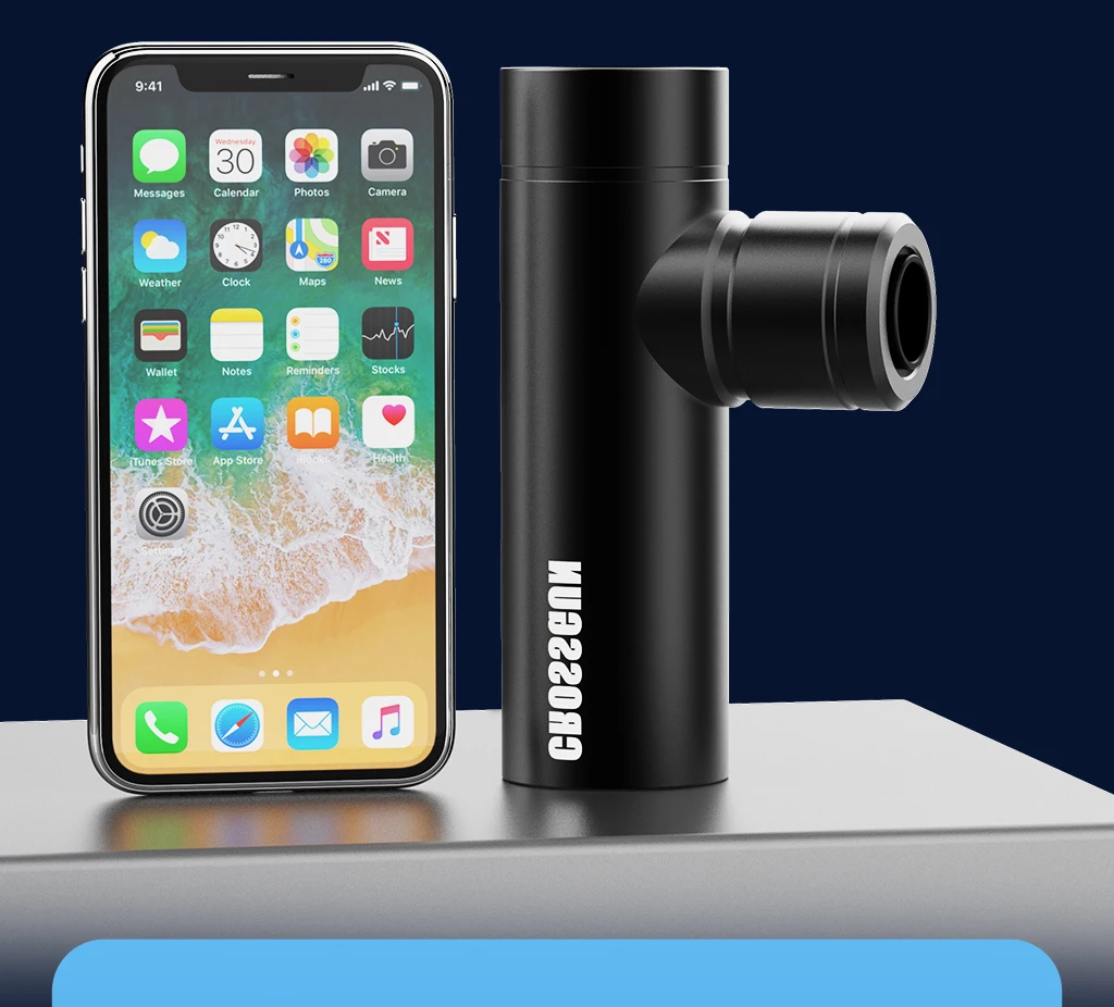 

Portable Electric Mini Fascia Deep Tissue Muscle Massage Gun Percussion 4 Speed Level 8mm Relaxation Body Massage Gun