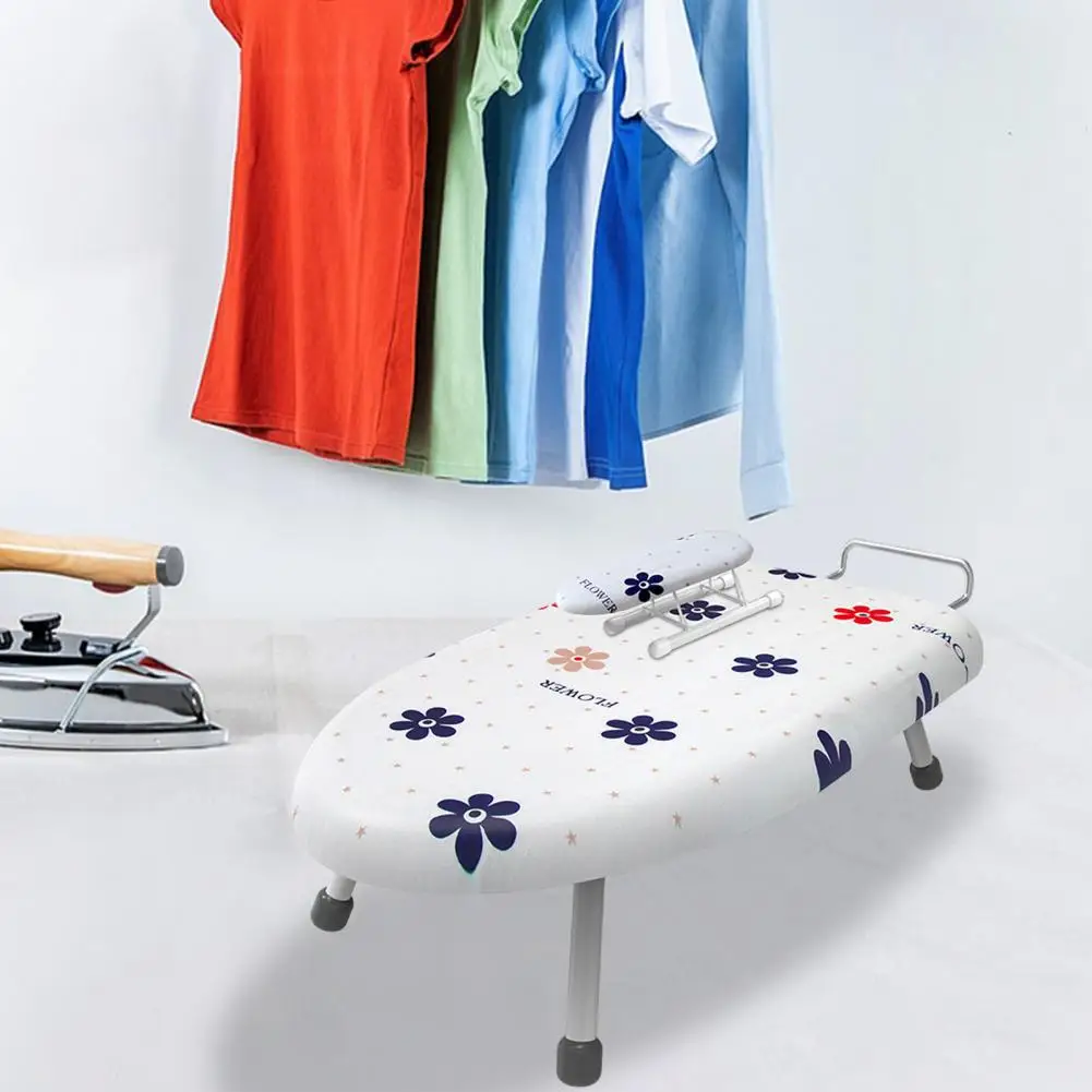 Ironing Board with Removable Cover Heavy Duty Ironing Board Portable Mini Ironing Board Set with Removable for Clothes for Easy