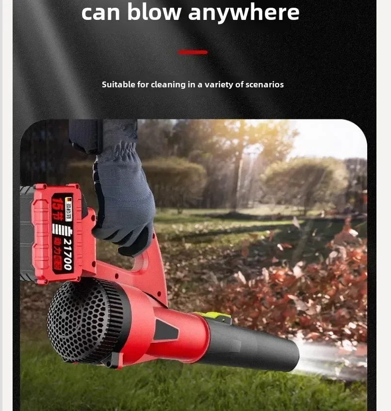 

High-powered Industrial Electric Blower Fan with Lithium Battery-driven Airflow QCQ