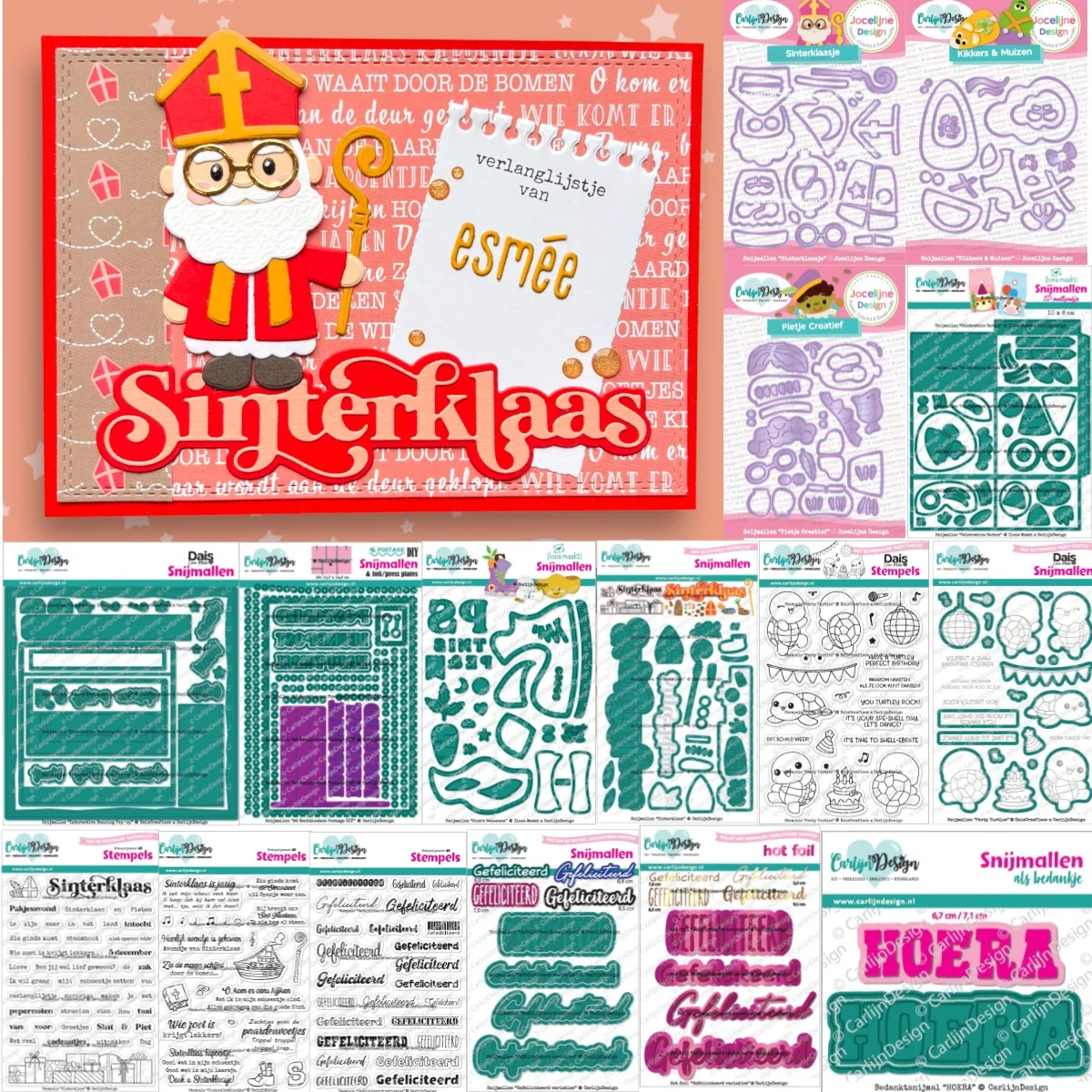 

Party Turtles Sinterklaas Metal Cutting Dies Clear Stamps Hot Foil for DIY Making Card Scrapbook Embossed Paper Album 2025 New