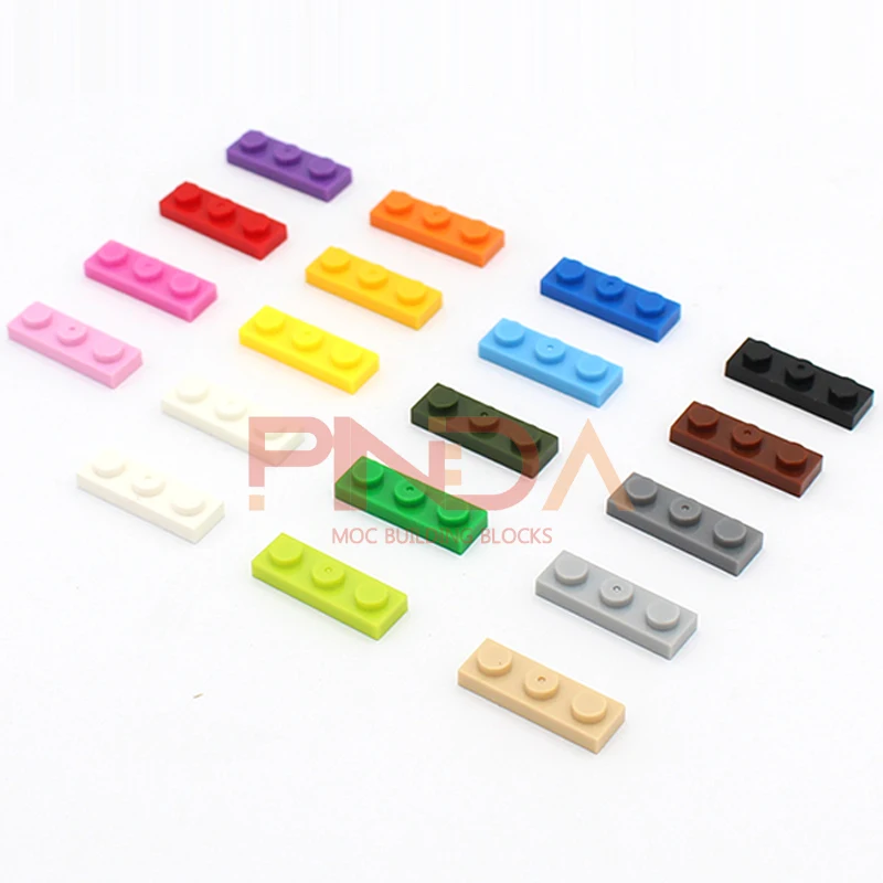 100 قطعة MOC 3623 Piastra 1X3 per Blocchi di Costruzione Parti FAI DA TE متوافق مع تجميع Storia Regalo Educativo Giocattol
