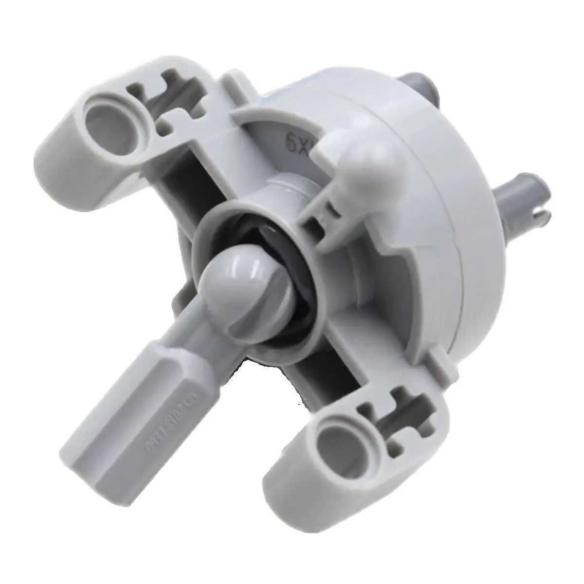 Piezas de bloques técnicos, eje de transmisión de suspensión/eje de transferencia de disco de freno/dirección de transferencia de potencia para ladrillos MOC 92908 46490, 2 uds.