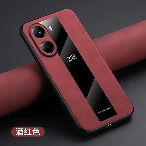 For Xiaomi Poco X7 Pro Case Luxury Leather Texture Carbon Fiber Pattern Sheepskin Skin Feel Bumper Back Cover For POCO X7 Pro - Image 3
