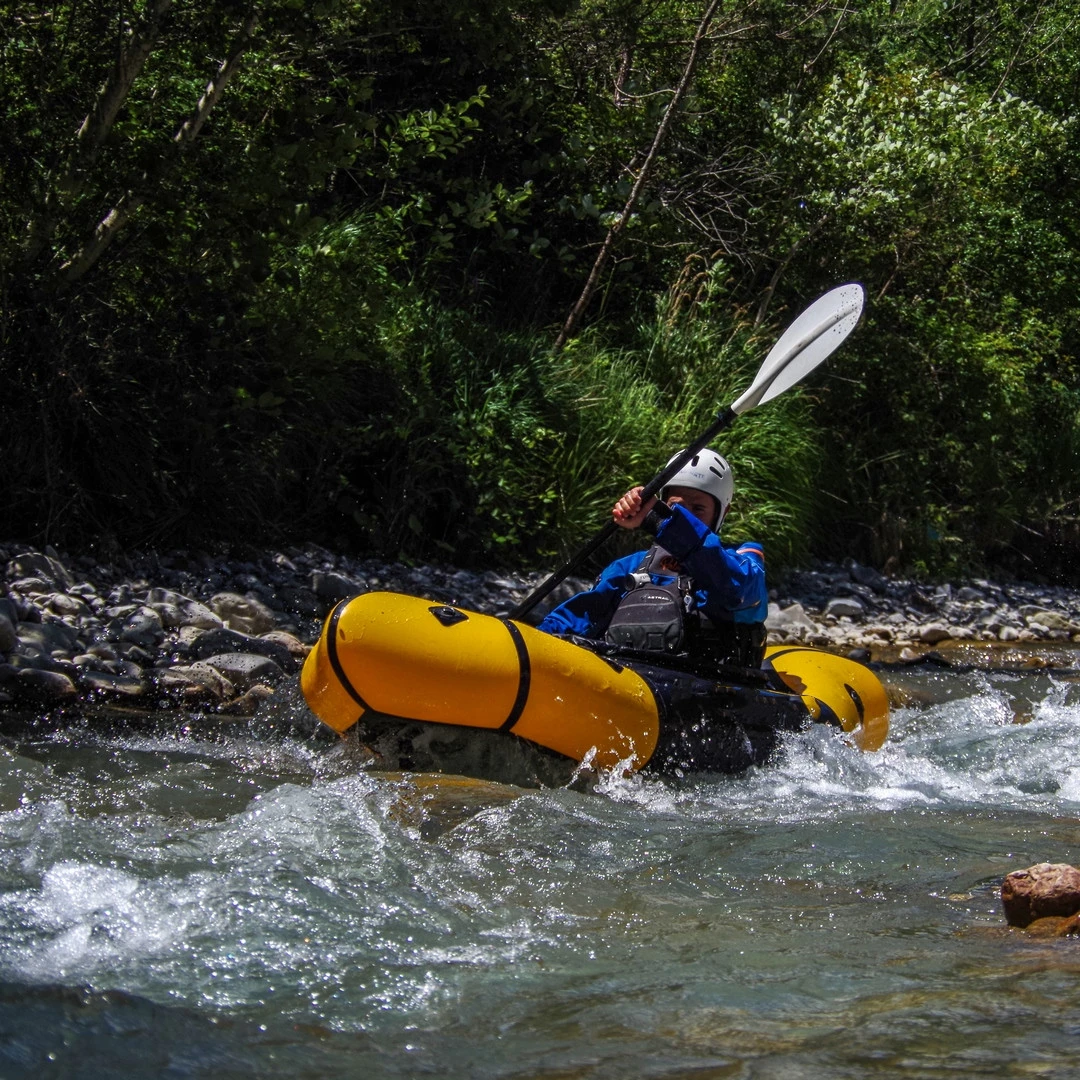 

Multi-fuctional Ultralight Inflatable Packraft for 1 Person