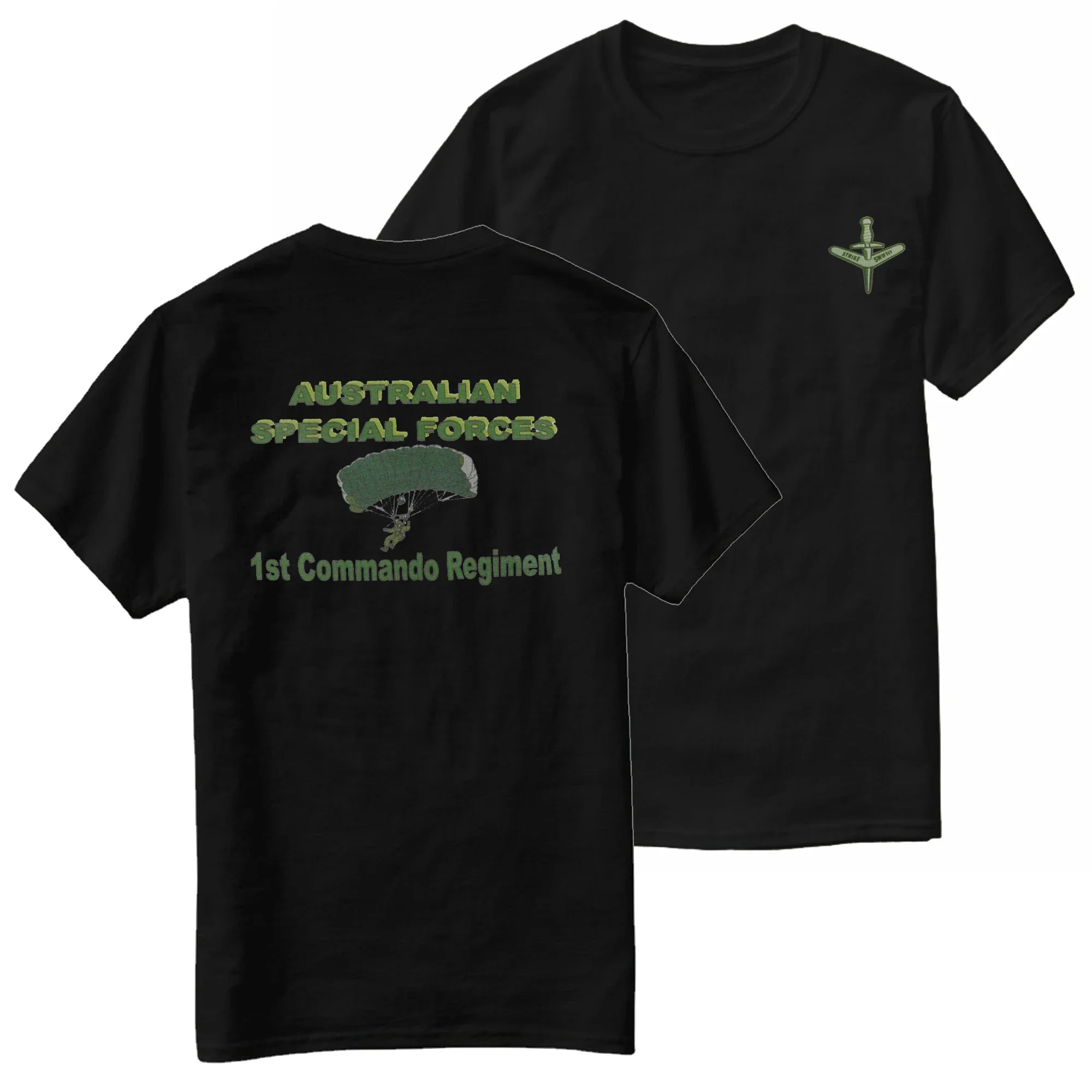 Australian Special Forces 1st Commando Regiment T-Shirt 100% Cotton O-Neck Summer Short Sleeve Casual Mens T-shirt Size S-3XL