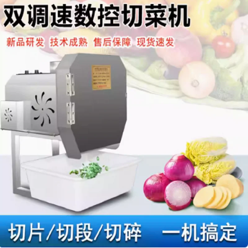 ماكينة تقطيع الخضراوات الضحلة 110 فولت 220 فولت متعددة الوظائف ماكينة تقطيع تجارية جزرة بطاطس فواكه قطاعة كهربائية