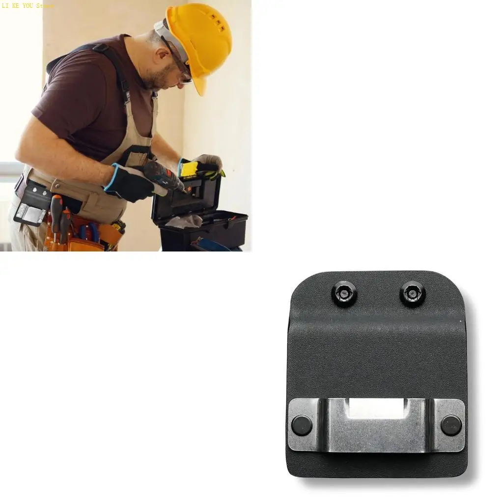 W3JE Cordless Drill Belt Clip Holder Impacts Drill Holder Clip on 2