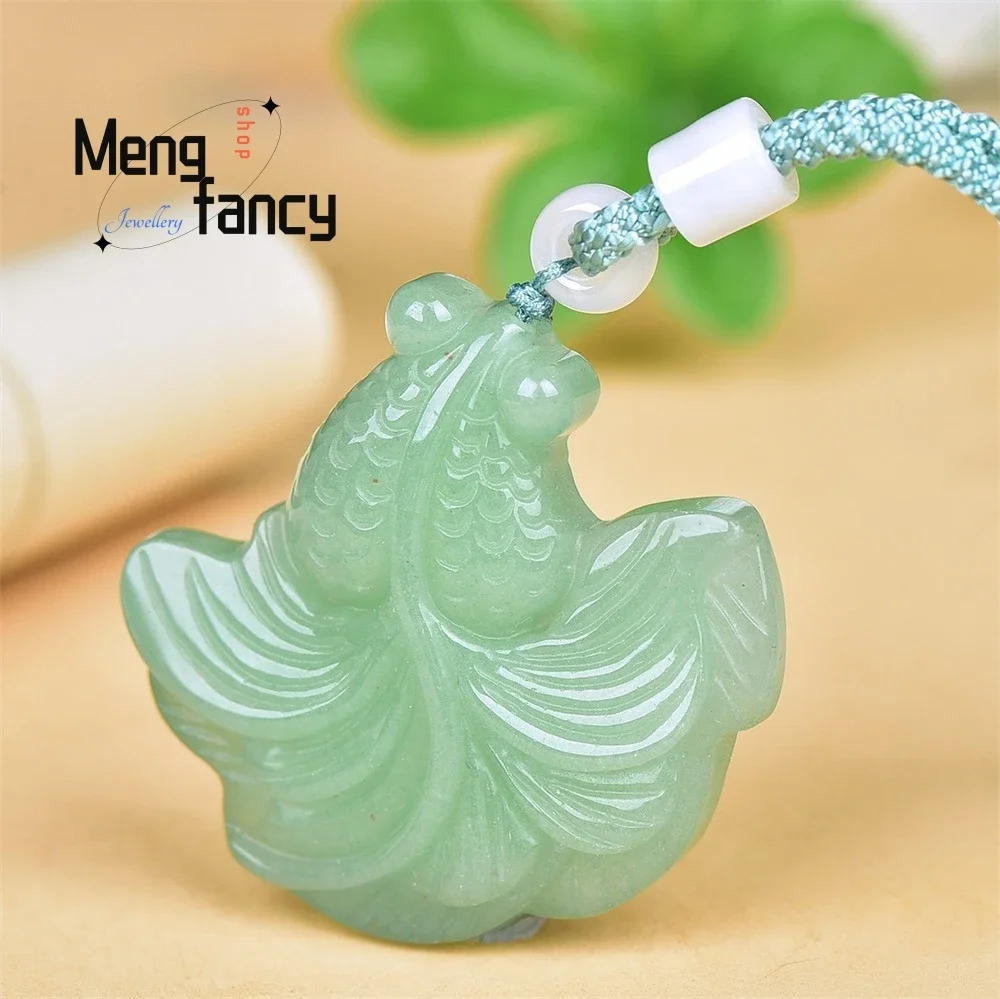 Natural Dongling Jade Guanyin Buddha Pixiu Golden Cicada Pendant Simple Exquisite Best Selling Fashion Luxury Jewelry Handicraft