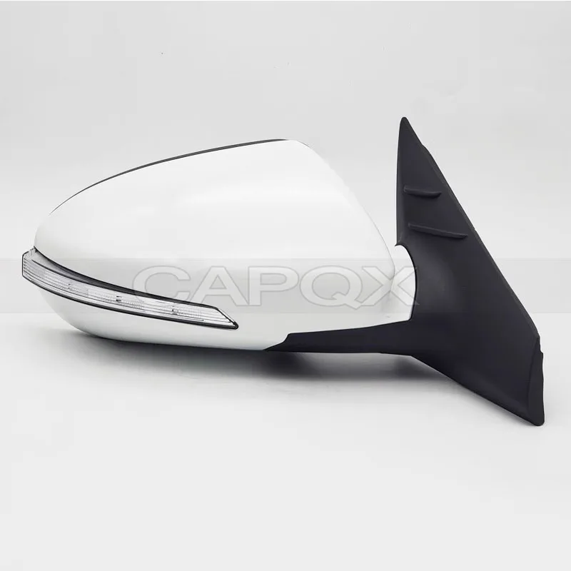 CAPQX For Dongfeng Glory 580 2016-2021 8/12 Wires Side Rearview Mirror Assembly Rearview Mirror Electric Folding with Camera