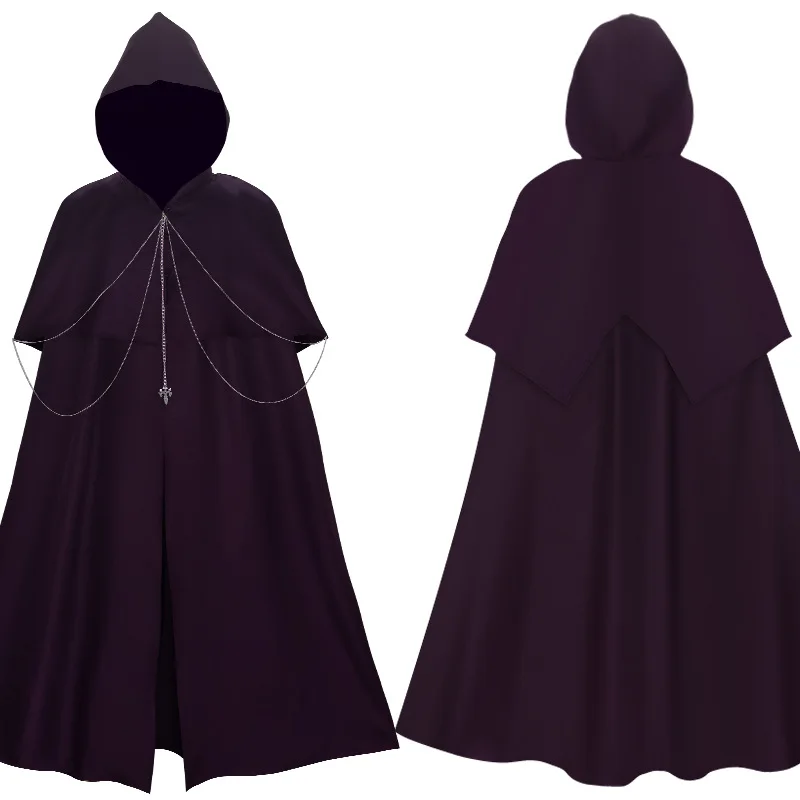 عباءة العصور الوسطى للهالوين، زي للعروض المسرحية، ملابس عرقية للنساء لعروض الأزياء، من الصانع الصيني #1