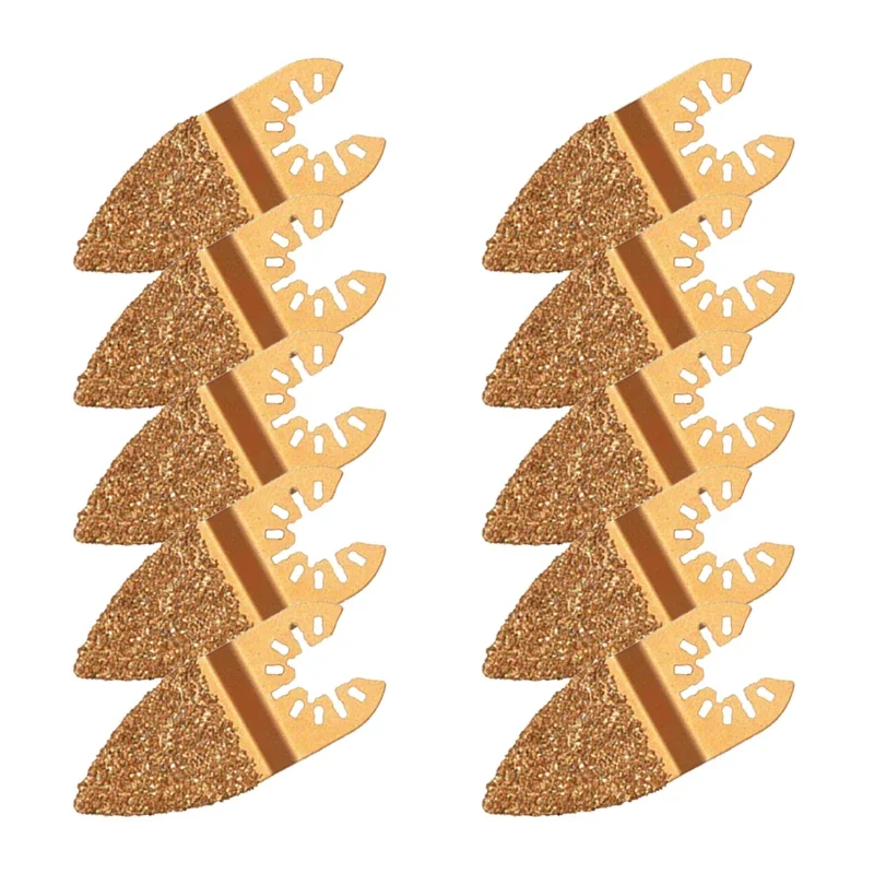 5/10/20Pcs Diamond Oscillating Multi Tool Saw Blade Set Quick Release for Renovator House DIY Multi Tools