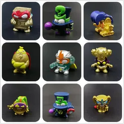 Ultra Rare Superzings Enigma Gold Silver Kazoom Kids Miniature Action Figures Super Leader Hero Villain Kactor Air Blast Toys