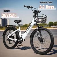 SAMEBIKE RS-A01 E-Bike 250W Motor 36V15AH Lithium Battery Mechanical Disc Brakes Electric Bicycle 26-Inch Tire Electric Bike