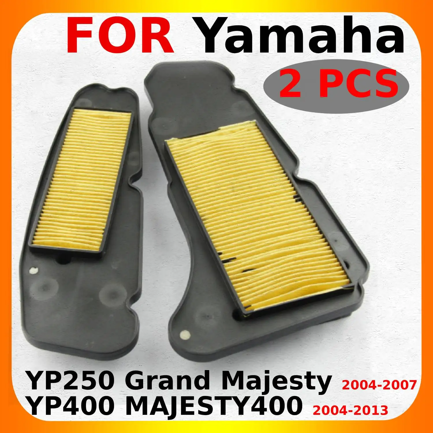 

Воздушный фильтр для мотоцикла, элемент системы впуска воздуха для Yamaha YP250 YP 250 Grand Majesty 2004-2007, YP400 MAJESTY400 2004-2013