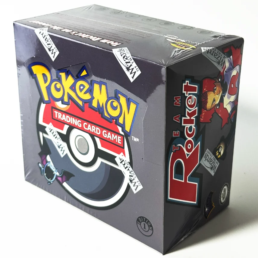 PKM Base Set Fossil Jungle Team Rocket Neo Destiny Booster Box 1999 2000 Year 1st Edition 1Box 36 Packs Proxy Game Cards Sealed