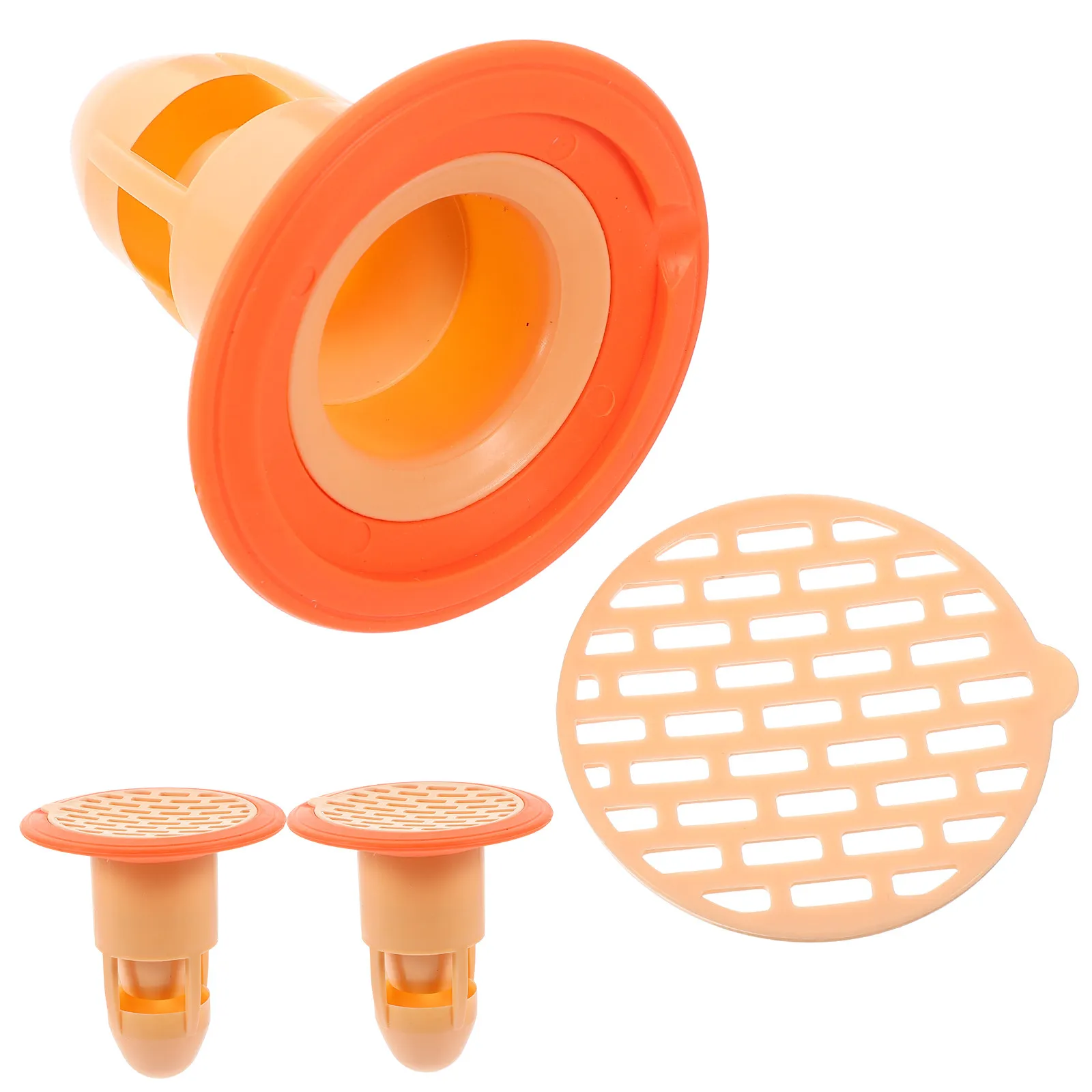 

3Pcs Floor Drain Filters Bathroom Sink Stoppers Kitchen Drain Covers Shower Hair Catchers Odor Prevention Strainers