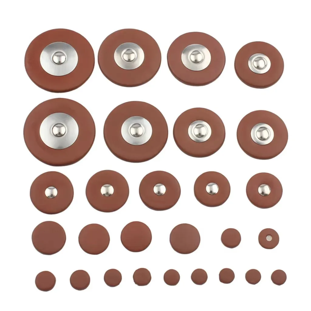

Leather Gasket for Alto High Tenor Sax Sound Hole Seal Compatible with Various Models - Musical Instrument Accessory
